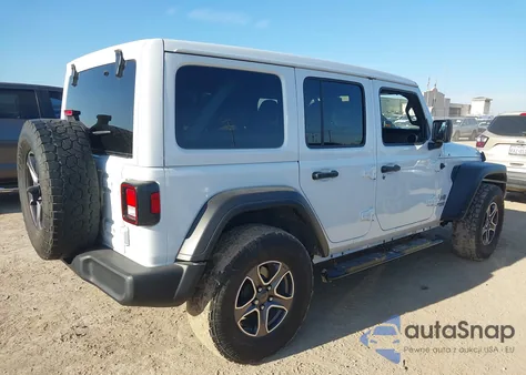 2021 Jeep Wrangler Unlimited Sport S 4X4 from USA, damaged, VIN 1C4HJXDG5MW528071